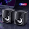 USB Computer Speaker for Laptop PC Subwoofer - Wired Music Player with Deep Bass Sound, Loudspeaker