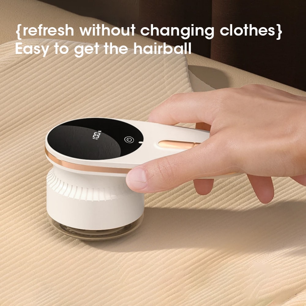 USB Electric Rechargeable Lint Remover for Clothes, Fuzz and Hair Ball Removal - Sweater Shaver & Trimmer