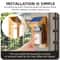 HD Wireless WiFi Doorbell Camera with Solar Charging and Night Vision - Waterproof Smart Home System