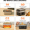 Nocclili Electric Heated Lunch Box for Adults – Portable Food Warmer with Temperature Display