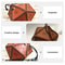 PU Leather Dice Bag Premium Brown Polyhedral Dice Pouch For DND Tabletop Gaming Portable Drawstri 4