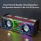 V8 TWS Dual Tone Bluetooth Speaker with RGB Lights – Portable Subwoofer for Sports Activities