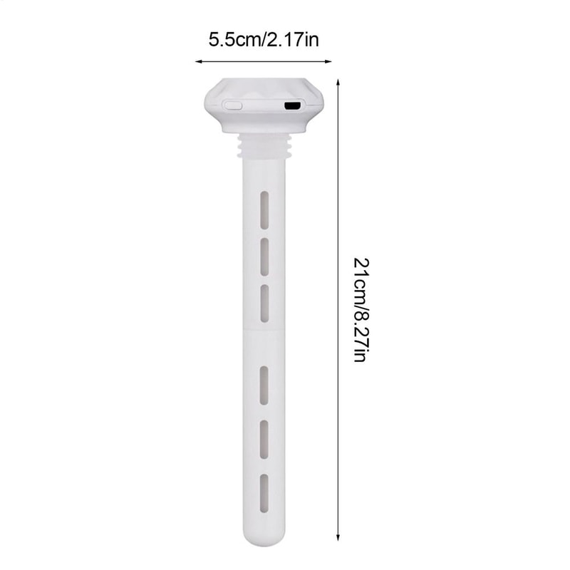 USB Mini Ultrasonic Air Humidifier for Car - LED Lamp Aroma Diffuser with Anion Mist and Romantic Light