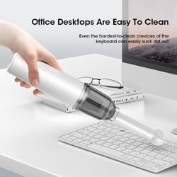 portable mini wireless car vacuum cleaner handheld multifunctional strong suction low noise convenient for home and car cleaning