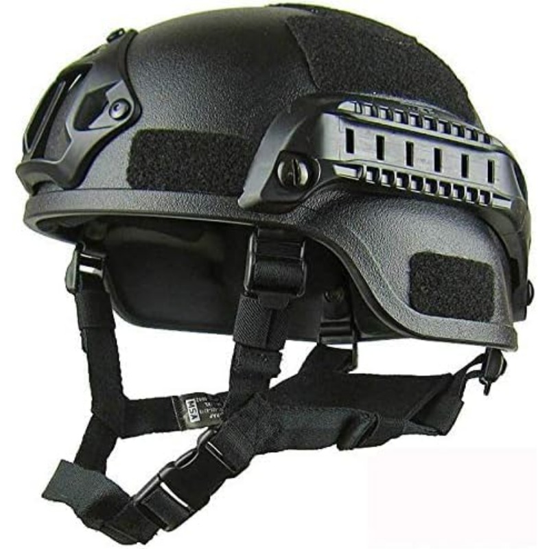 Tactical Military Helmet Set - Full Face Combat Helmet with Mask & Goggles for Airsoft Training & Outdoor Adventures