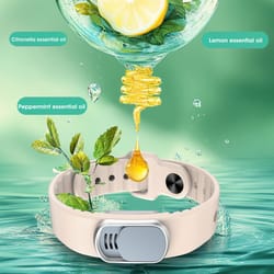 long-lasting waterproof mosquito repellent bracelets – safe for all ages, natural plant oil summer accessory