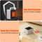 Electric Space Heater Portable PTC Hot Air Blower For Home Bathroom Mini Desktop Heater 4