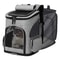 Breathable Pet Carrier Backpack for Cats and Small Dogs, Foldable & Expandable Travel Bag with Large Capacity