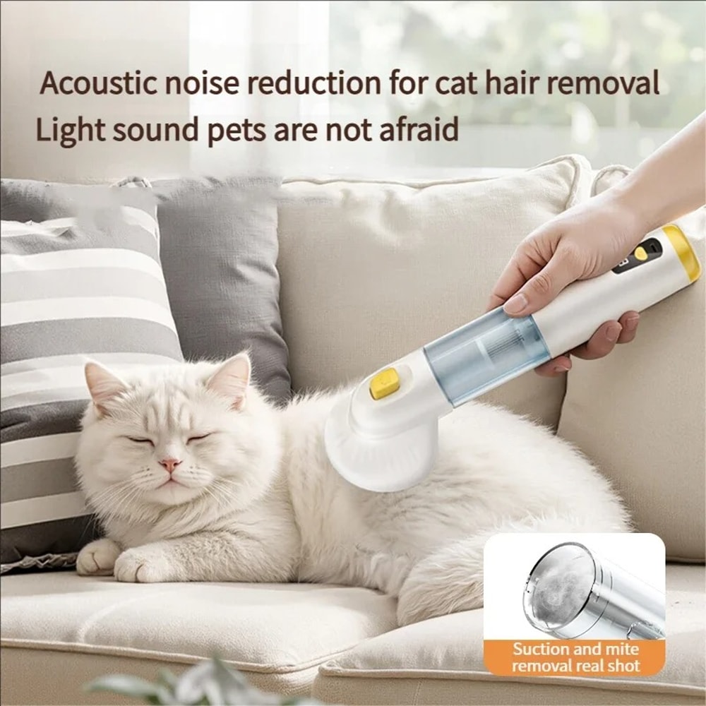 Multifunctional Cyclonic Technology Pet Vacuum Cleaner – Strong Suction for Pet Hair Removal in Cars & Homes