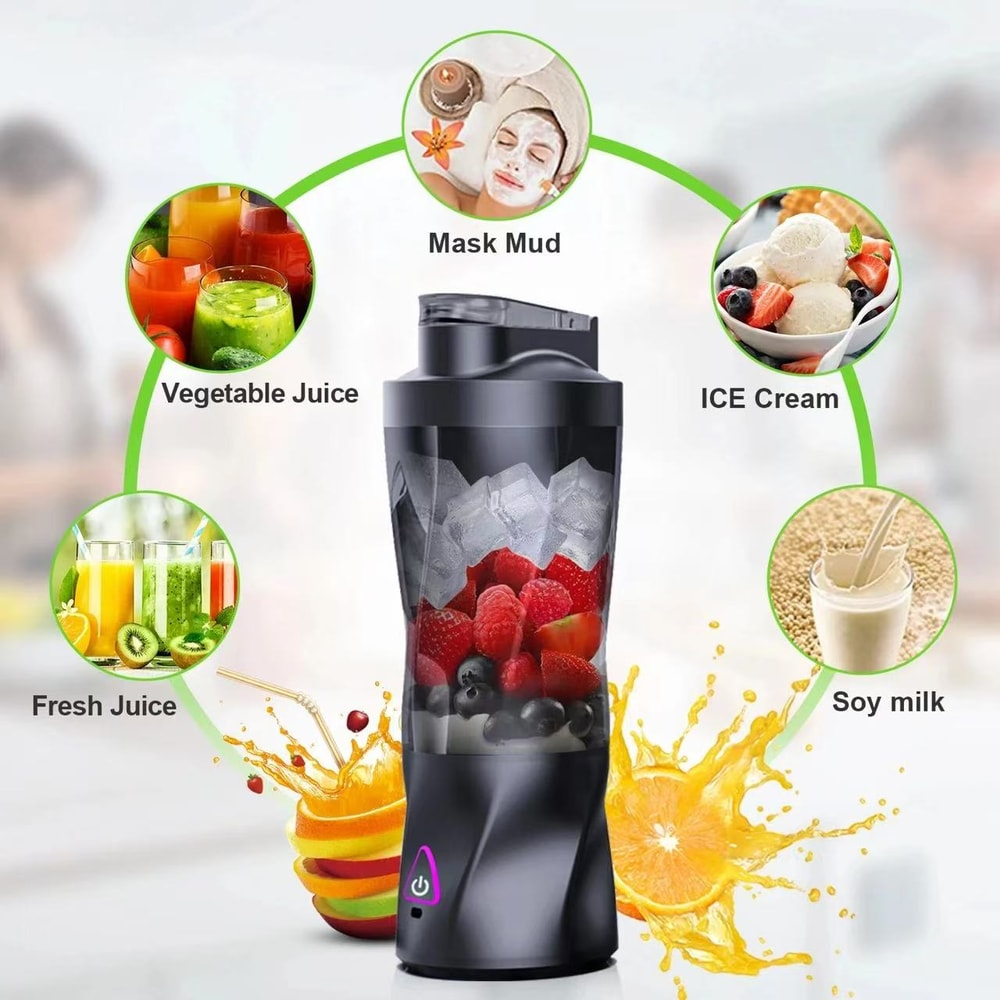 USB Rechargeable Portable Smoothie Blender Personal Juicer Cup 2