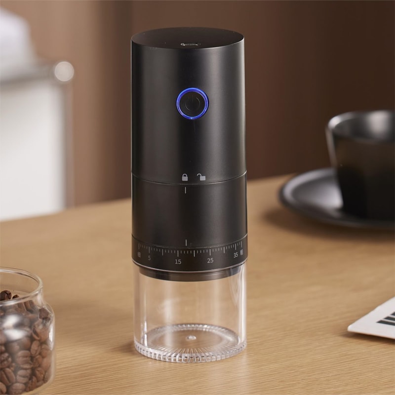 Rechargeable Electric Coffee Bean Grinder with Ceramic Core