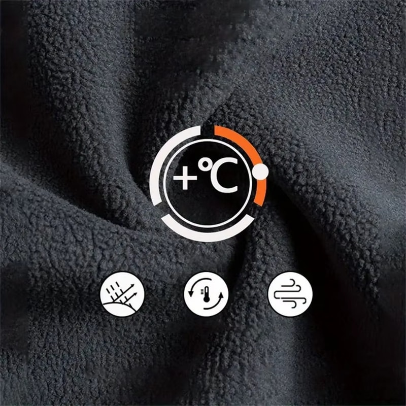 Thermal Windproof Balaclava Face Mask with Fleece Neck Warmer for Motorcycle and Cycling