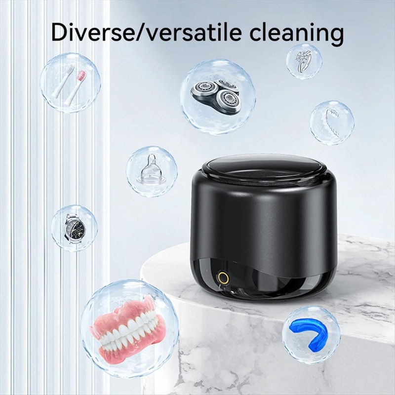 Professional Ultrasonic Cleaner For Jewelry Watches Dentures And Dental Tools 230ml EU Household C 3