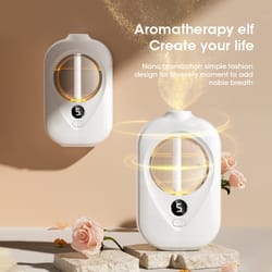 usb desktop aromatherapy diffuser - humidifier atomizer for hydration in bedroom & office