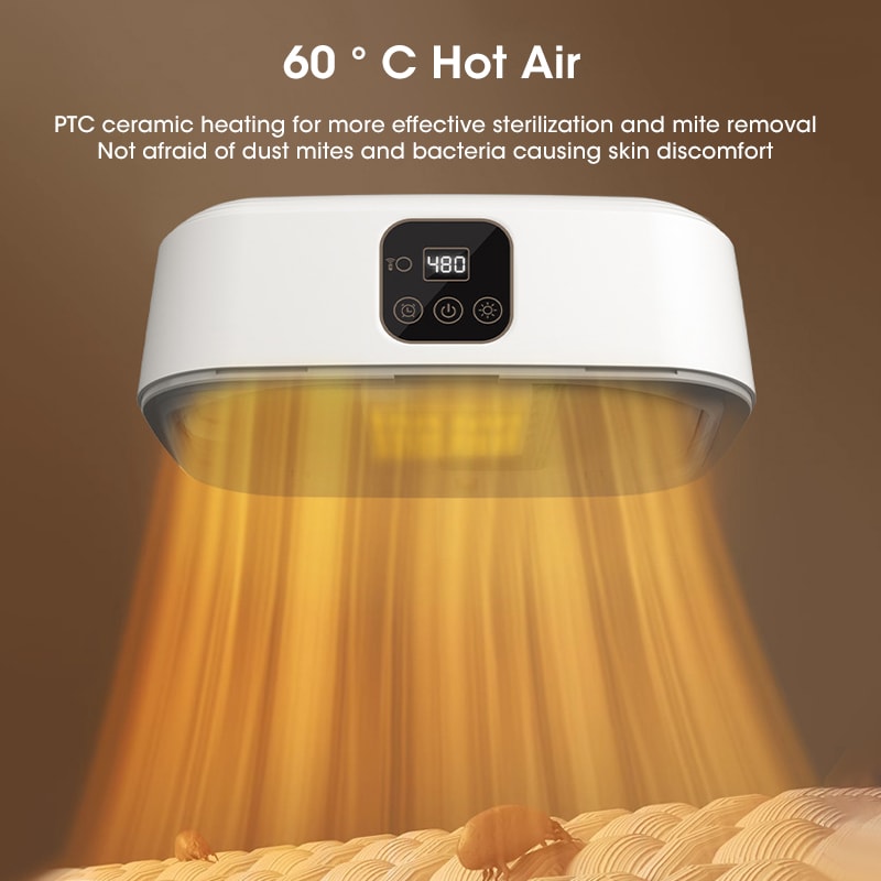 Foldable Mini Portable Electric Dryer - Intelligent Timed Quick Drying for Home & Travel