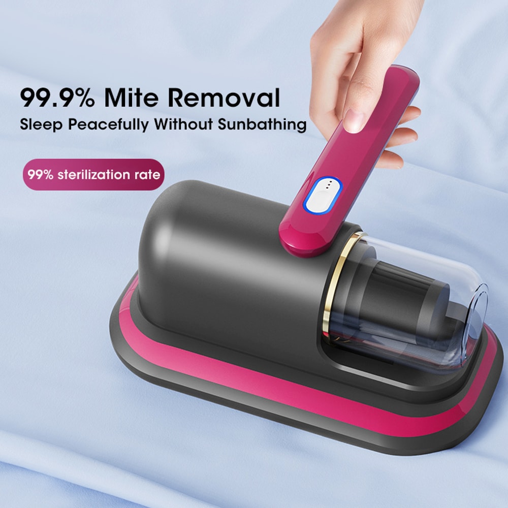 Handheld Wireless UV Vacuum Cleaner for Mite Removal and Deep Sterilization