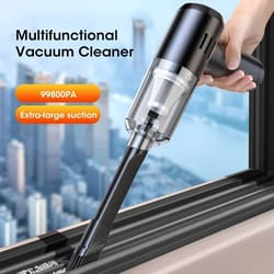 cordless handheld vacuum cleaner – strong suction for pet hair, wet/dry use – rechargeable, portable, for home