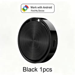 portable gps tracker mini finder for android - smart locator keychain for home security & automation