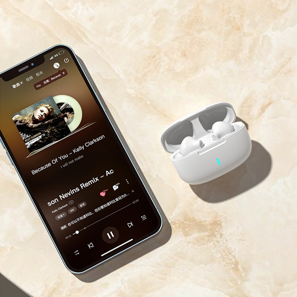 Bluetooth Sports Earphones HIFI Stereo Sound Noise Cancelling Wireless Sports Earbuds 4