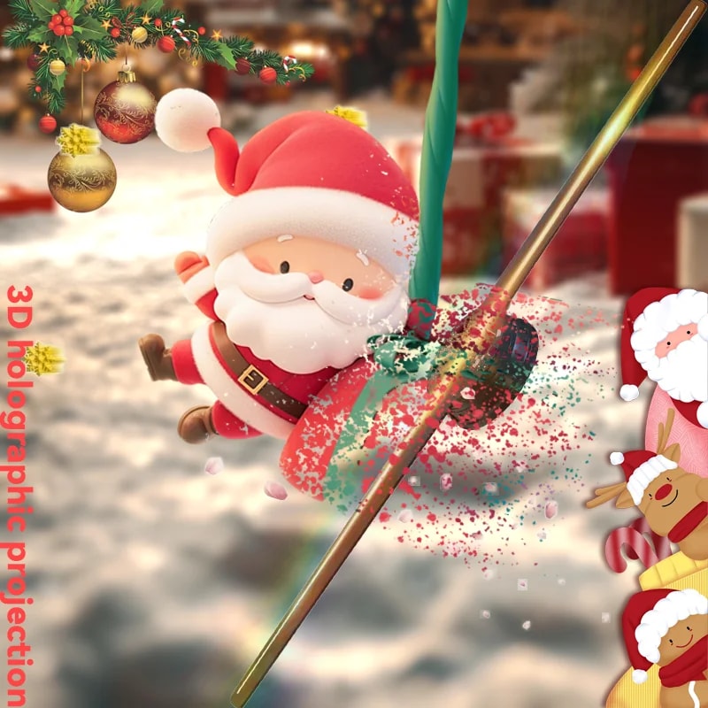 Hologram Fan Holographic Projector Advertising Display Light for Stores, Bars, Parties, and Events