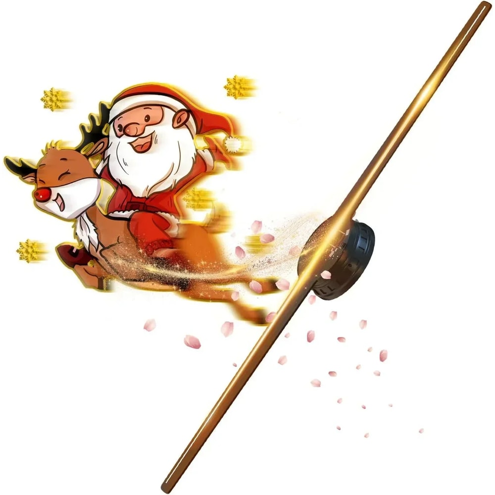 Hologram Fan Holographic Projector Advertising Display Light for Stores, Bars, Parties, and Events