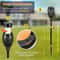 Solar Flame Lights Outdoor Waterproof LED Torches For Garden Yard Perfect For Halloween Decoration 3