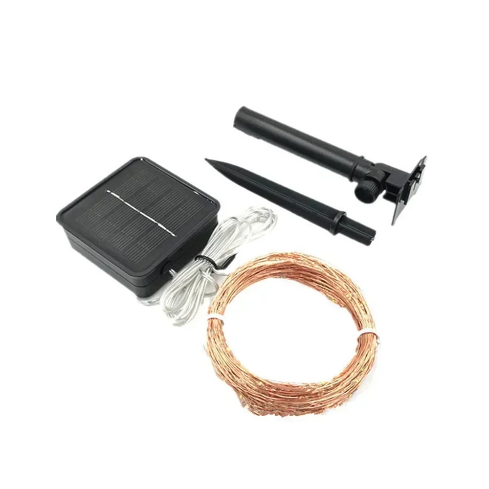 DIY Solar LED Fairy Lights – Waterproof Garden String Lights for Outdoor Decor