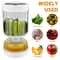 Pickle Container With Fork Leakproof Airtight Wet And Dry Separation Food Storage 5