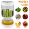 Pickle Container With Fork Leakproof Airtight Wet And Dry Separation Food Storage 5