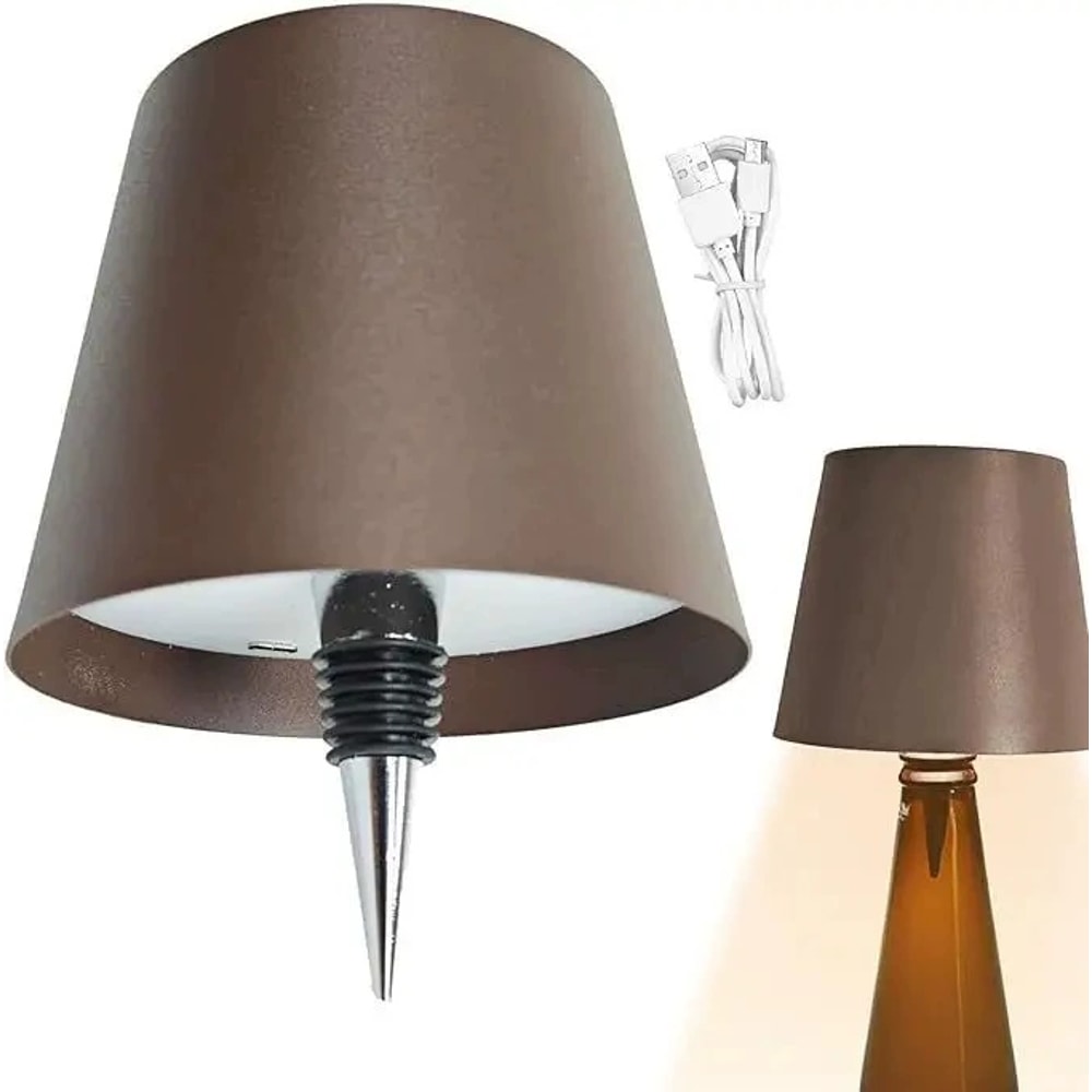 Wireless Bottle Table Lamp Touch Control Colors Stepless Dimming Night Lamp For Outdoor Bars Wine 6