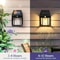 Solar Wall Lights With Motion Sensor Lantern For Outdoor Courtyards Porches And Decks 0