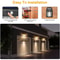 Solar Wall Lights With Motion Sensor Lantern For Outdoor Courtyards Porches And Decks 3