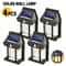 Solar Wall Lights With Motion Sensor Lantern For Outdoor Courtyards Porches And Decks 7