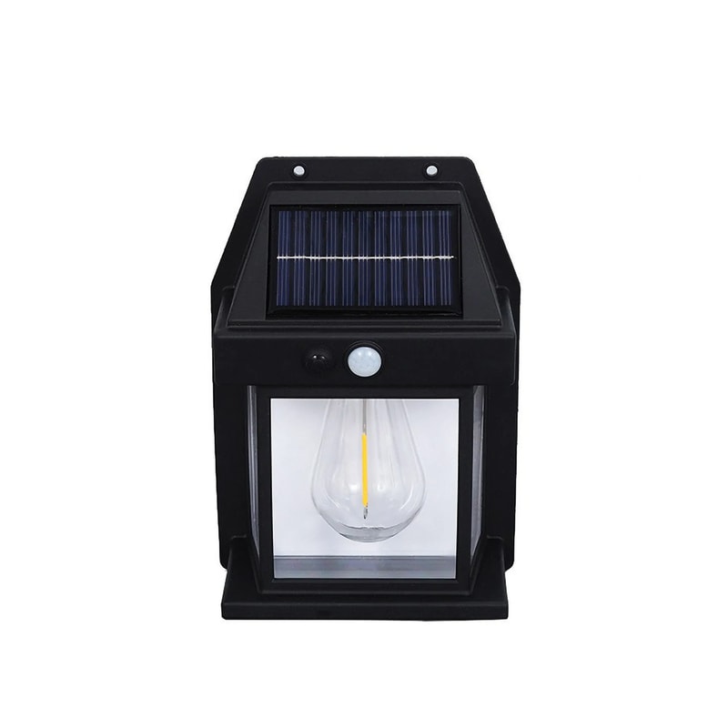 Solar Wall Lights With Motion Sensor Lantern For Outdoor Courtyards Porches And Decks 5