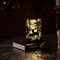 Solar Lantern with Deer and Forest Pattern – Hollow Projection Light for Outdoor Garden Decor