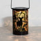 Solar Lantern with Deer and Forest Pattern – Hollow Projection Light for Outdoor Garden Decor
