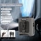 Portable Tactical Flashlight Waist Fan With LED Camping Light Power Bank 4
