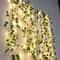 Flower Green Leaf String Lights BatteryPowered Artificial Vine Fairy Lights For Wedding And Home D 5