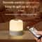 Color LED Touch & Remote Control Dimmable Night Lamp - Rechargeable Bedside Light for Room Decor