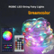 LED String Lights – Addressable Dream Color for Party & Wedding Decoration