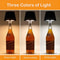 Wireless Bottle Table Lamp with Touch Control – 3 Colors and Stepless Dimming, Night Lamp for Outdoor Bar and Wine