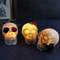 Halloween Rose Skull Resin Lights Spooky HorrorThemed IndoorOutdoor Lawn Decor 1