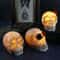 Halloween Rose Skull Resin Lights Spooky HorrorThemed IndoorOutdoor Lawn Decor 3