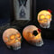 Halloween Rose Skull Resin Lights Spooky HorrorThemed IndoorOutdoor Lawn Decor 3