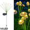 Solar Mushroom Garden Lights - Waterproof LED Jellyfish Lamps for Patio & Pathway Decor