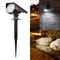 Solar Spotlight for Outdoor Lighting – 180° Adjustable, Waterproof & Anti-Aging Ground/Wall Mount for Garden Yard