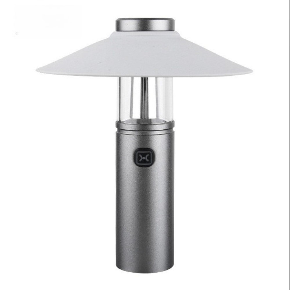 Rechargeable Camping Light & Flashlight with Magnetic Base – Portable Silicone Lid Flame Lamp for Tent & Garden