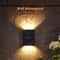 Solar Wall Light For Garden Waterproof LED Outdoor Lighting For Porch And Yard Decoration 4