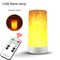 Flame Effect LED Lava Lamp Ambient Light For Home Bar Bedroom Special Occasions 6