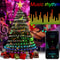 Bluetooth RGB Christmas Tree Lights DIY LED String Light With IC Control 2